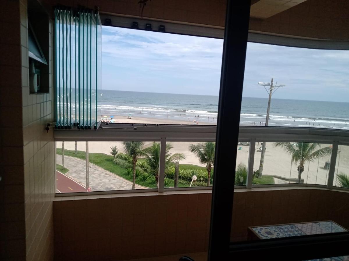 Frente pro mar apartamento completo Praia Grande  Esterno foto