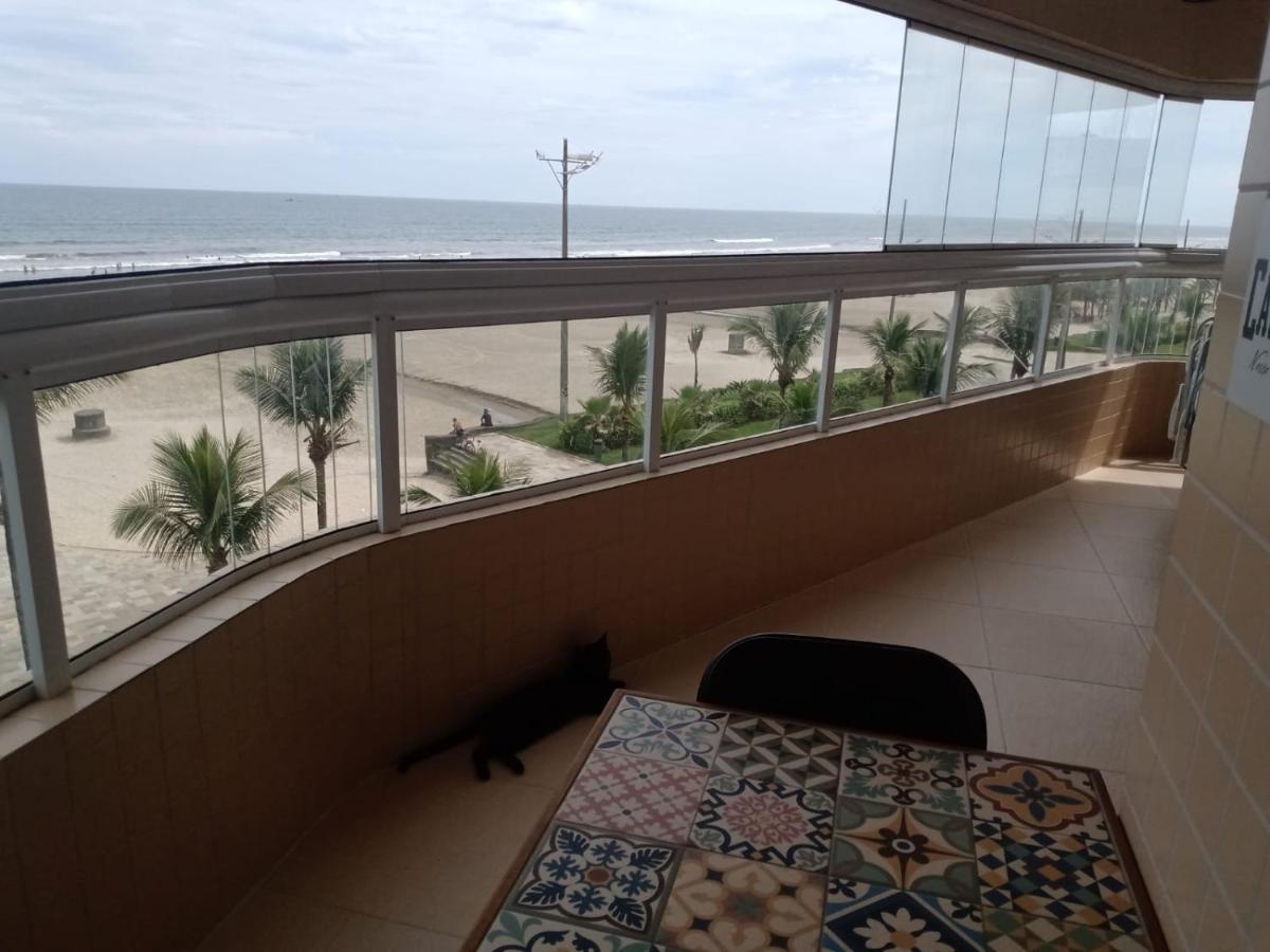Frente pro mar apartamento completo Praia Grande  Esterno foto