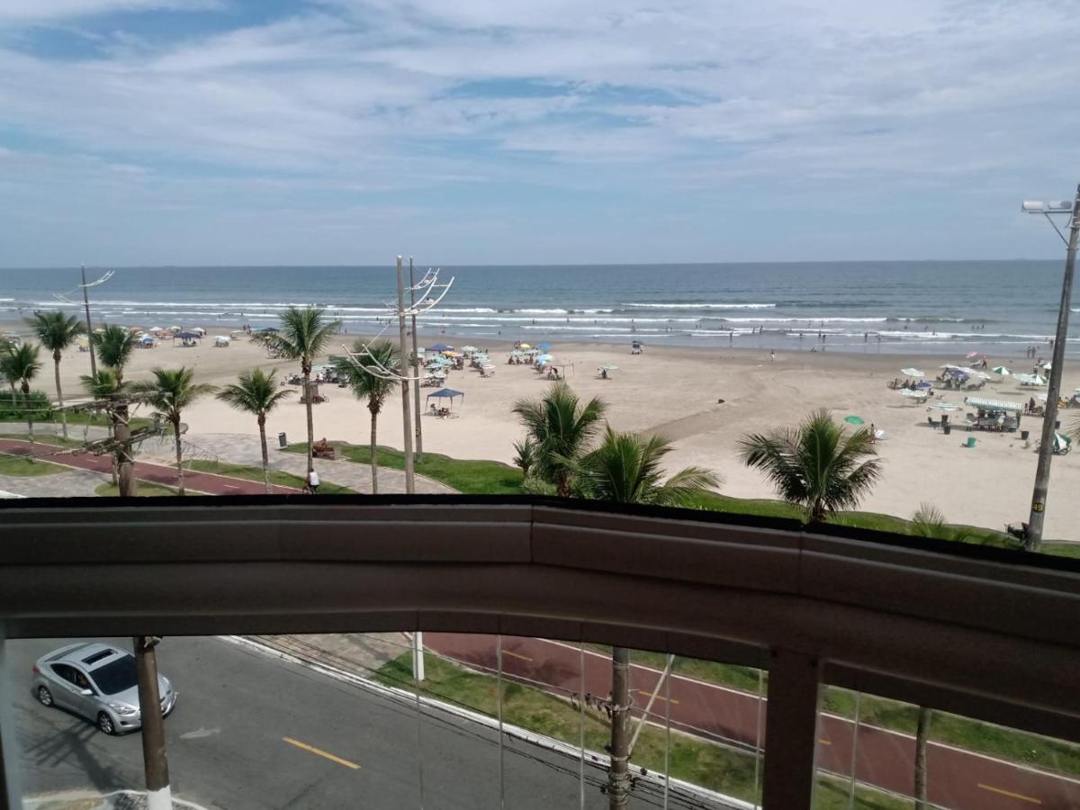 Frente pro mar apartamento completo Praia Grande  Esterno foto
