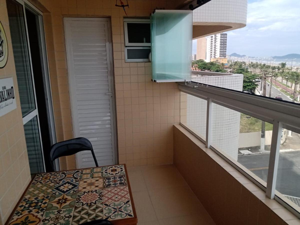 Frente pro mar apartamento completo Praia Grande  Esterno foto